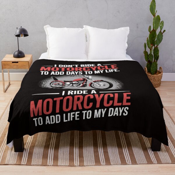 Item preview, Add Life To My Days Bike Rider Motorcycle designed and sold by ControlCenter.