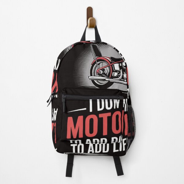 Item preview, Add Life To My Days Bike Rider Motorcycle designed and sold by ControlCenter.
