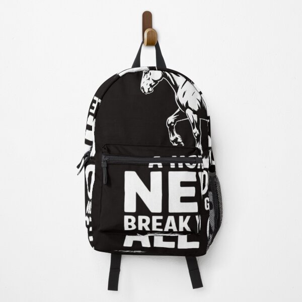 Item preview, A Horse Will Never Break Your Heart Only Your Bones designed and sold by ControlCenter.