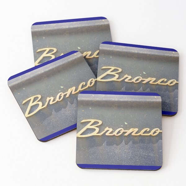 Item preview, 1969 Ford Bronco Cursive Lettering Emblem designed and sold by CelticValkyrie.