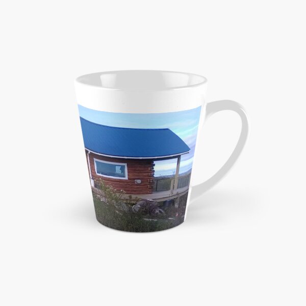 Item preview, Log Cabin on a mountain top. designed and sold by AK Designs LLC of New Hampshire.