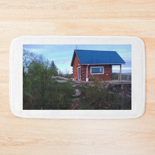 Item preview, Log Cabin on a mountain top. designed and sold by AK Designs LLC of New Hampshire.