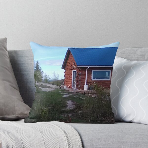 Item preview, Log Cabin on a mountain top. designed and sold by AK Designs LLC of New Hampshire.