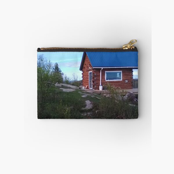 Item preview, Log Cabin on a mountain top. designed and sold by AK Designs LLC of New Hampshire.