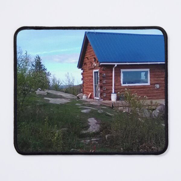 Item preview, Log Cabin on a mountain top. designed and sold by AK Designs LLC of New Hampshire.