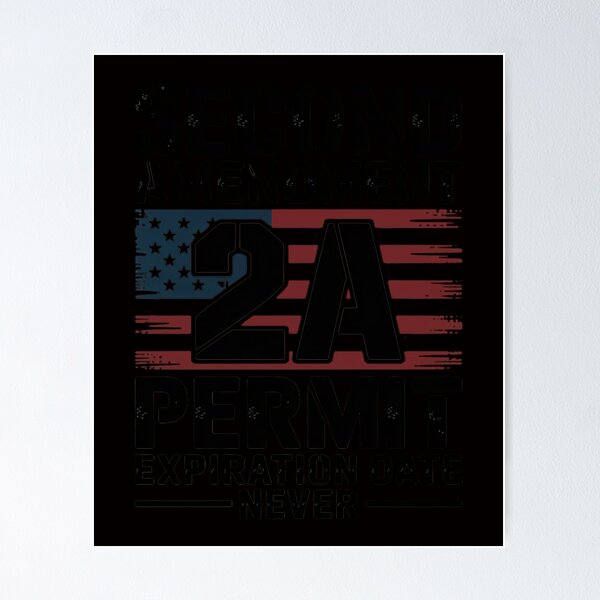 Protected By 2nd Amendment Posters for Sale | Redbubble