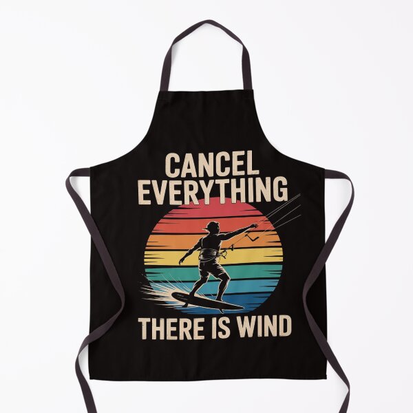 Artikelvorschau, Alles absagen, wenn Wind weht, Kitesurfen entworfen und verkauft von RatCurry.