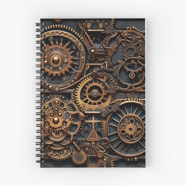 Item preview, Steampunk Design — Spoked Gearwheels & Brass Clockwork designed and sold by EclecticArts.