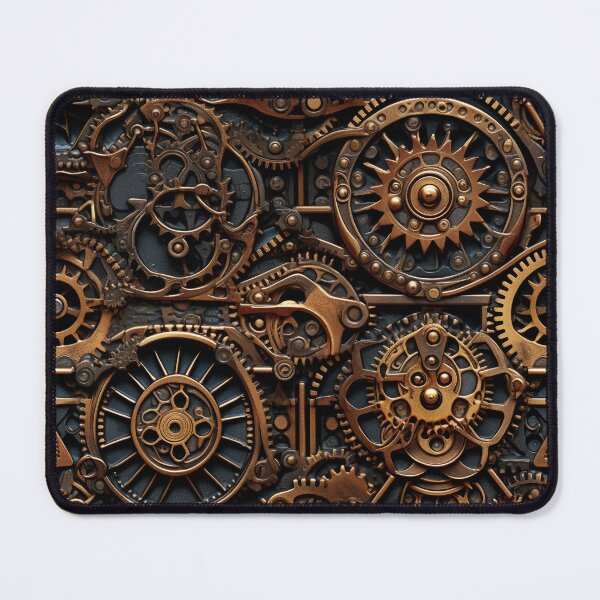 Item preview, Steampunk Design — Spoked Gearwheels & Brass Clockwork designed and sold by EclecticArts.