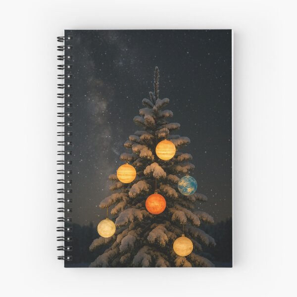 Item preview, Christmas tree with planets designed and sold by Ana-Carla.