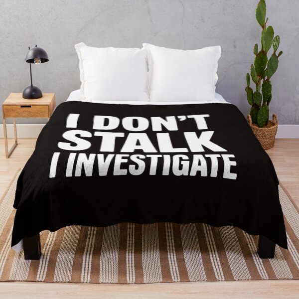 Item preview, Private Investigator  - I Don't Stalk I Investigate designed and sold by RatCurry.