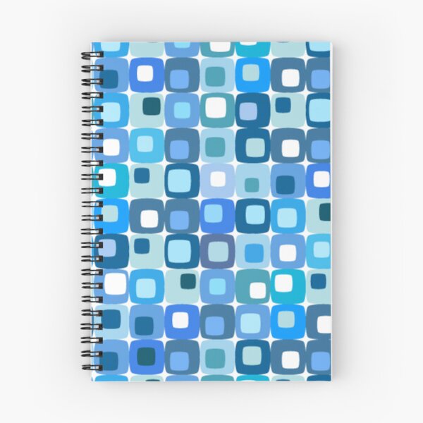 Item preview, Vintage Retro 1960s 1970s Blue Geometric designed and sold by RetroMaggie.