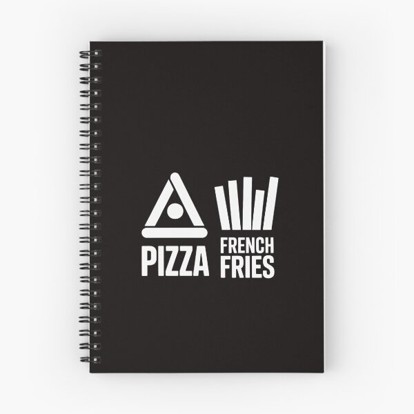 Item preview, Pizza & French Fries Ski Instructor or Skier Gift designed and sold by RatCurry.