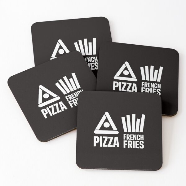 Item preview, Pizza & French Fries Ski Instructor or Skier Gift designed and sold by RatCurry.