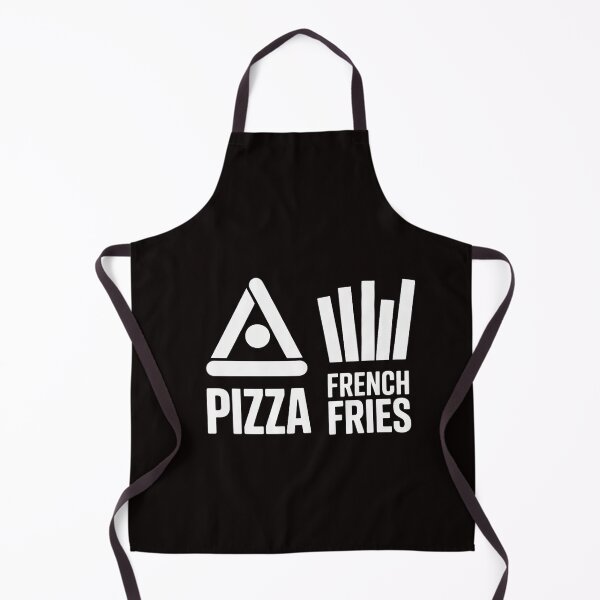 Item preview, Pizza & French Fries Ski Instructor or Skier Gift designed and sold by RatCurry.