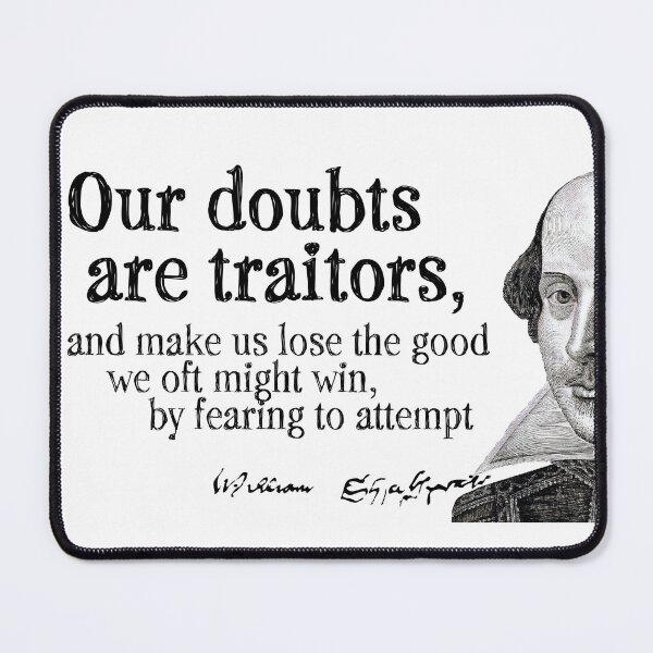 Item preview, Our doubts are traitors designed and sold by HaemishBew.