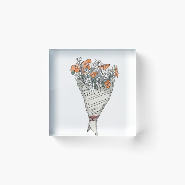 Item preview, Bouquet of flowers designed and sold by lapiz_mecanico.