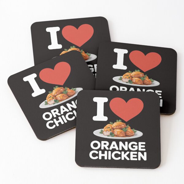 Item preview, Orange Chicken Chinese Food Asian Favorite designed and sold by RatCurry.