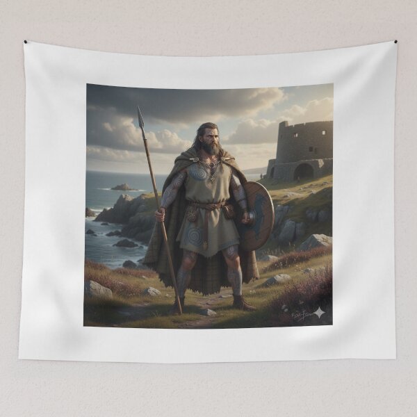 Item preview, Ancient Pict warrior 300-900AD designed and sold by BlingandGifts.
