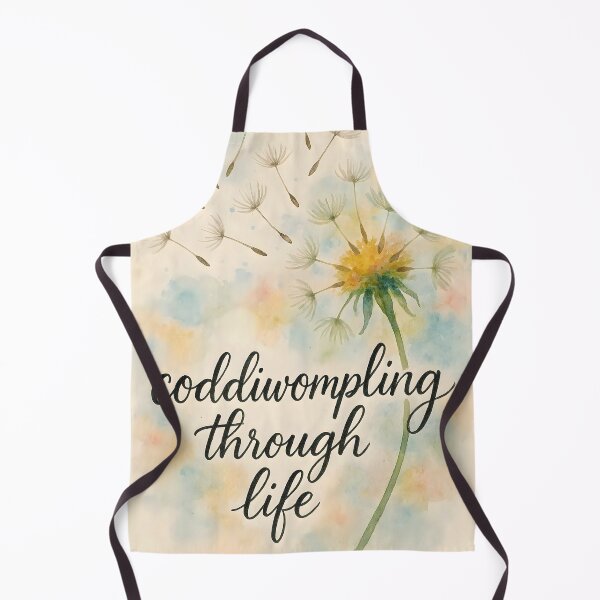 Item preview, Coddiwompling Through Life – Watercolor Dandelion Seedball in Pastel Breeze designed and sold by EmeraldeaArt.