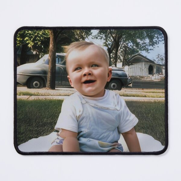 Item preview, Baby on Blanket 1949 designed and sold by SFMike Creations.
