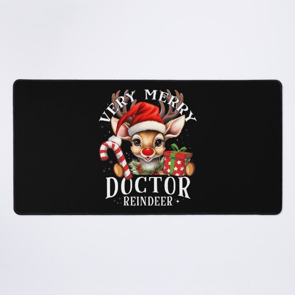 Item preview, Very Merry Doctor Reindeer Matching Christmas designed and sold by JanieLucia.