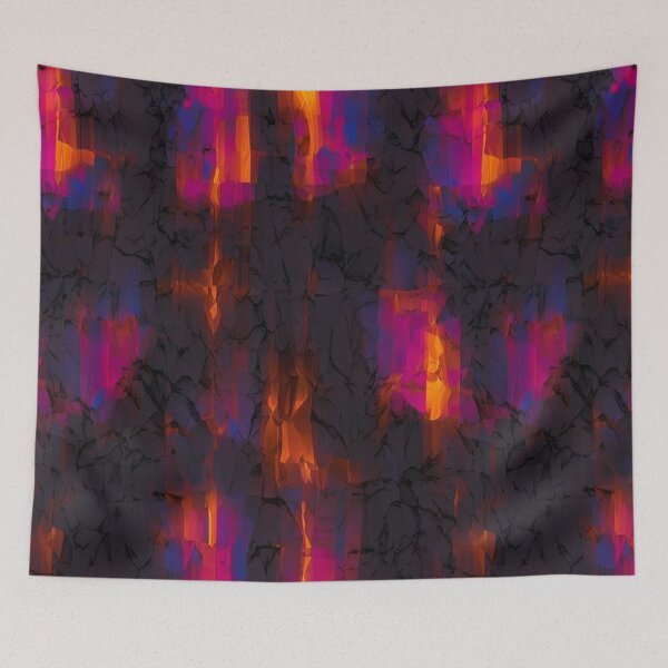 Item preview, Stone surface black red color designed and sold by JeniSeny.