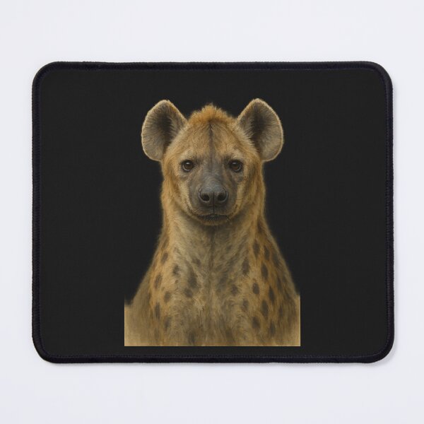 Item preview, Regal Hyena – Wild Beauty Portrait designed and sold by TheJoyfulPen.