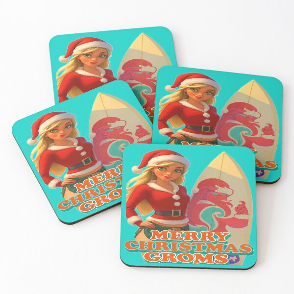 Item preview, Groms go surfing at Christmas designed and sold by Geep-OG-Design.