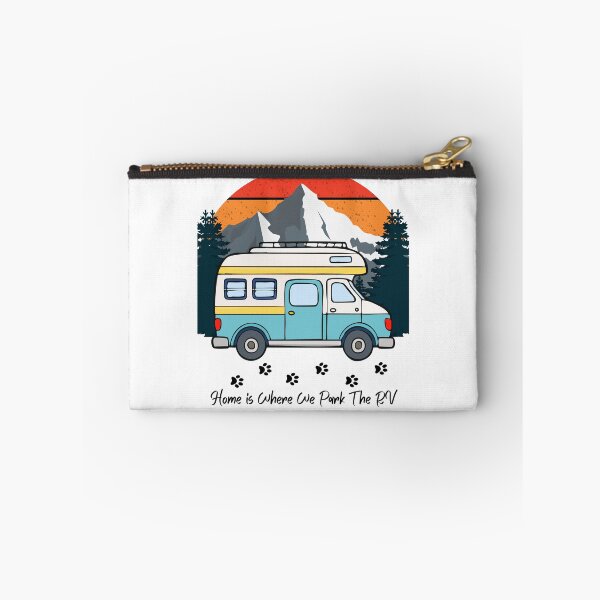Item preview, Home is Where We Park The RV and The Cat. RV and Cat design designed and sold by SofikoDesigns.