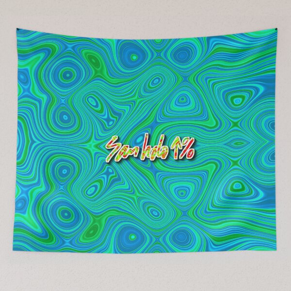Item preview, San Holo Trippy Psychedelic Tie Dye Festival FanArt designed and sold by FestDrip.