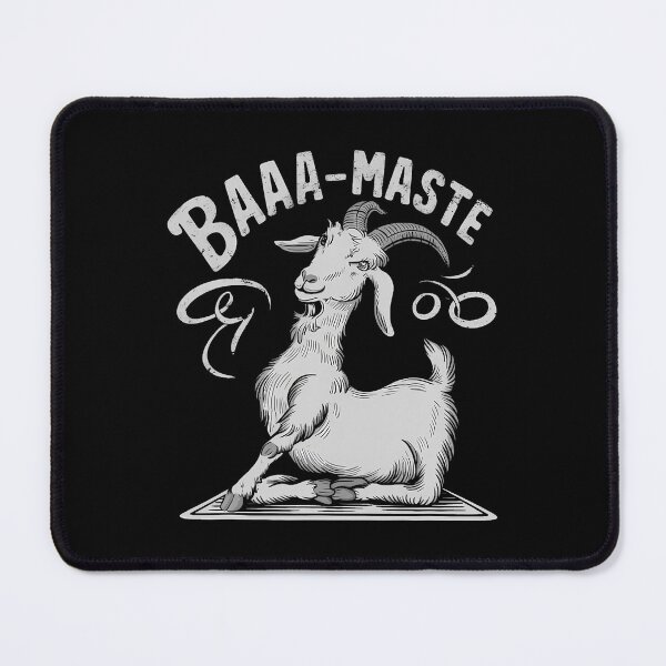 Item preview, Funny Goat Yoga Baa Maste Yoji Lover Meditation Vintage designed and sold by JanieLucia.