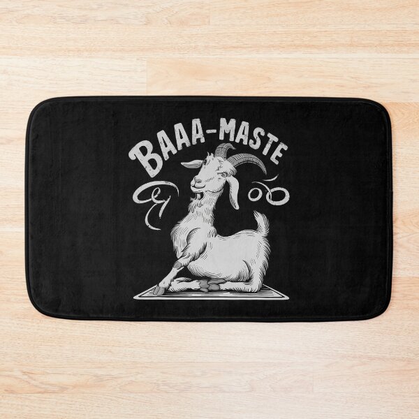 Item preview, Funny Goat Yoga Baa Maste Yoji Lover Meditation Vintage designed and sold by JanieLucia.