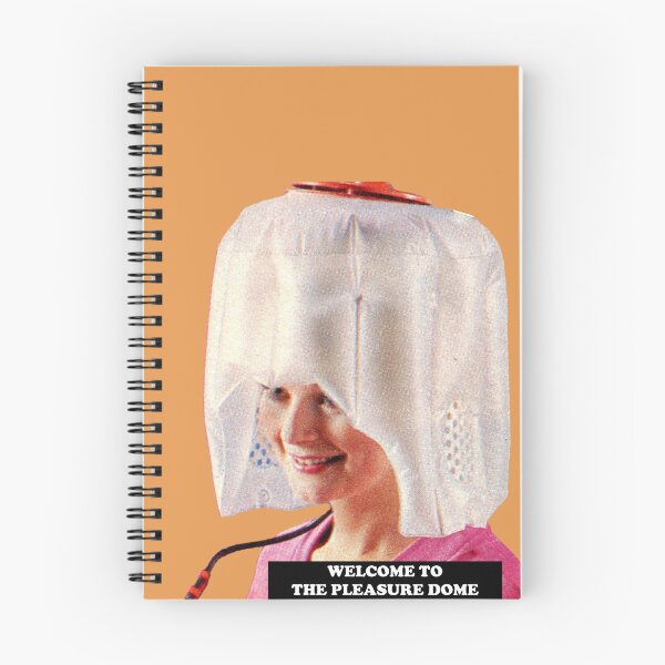 Item preview, Welcome to the Pleasure Dome - Funny Kitsch Humor 1970s Kitsch Beauty designed and sold by The Sticker Bureau.