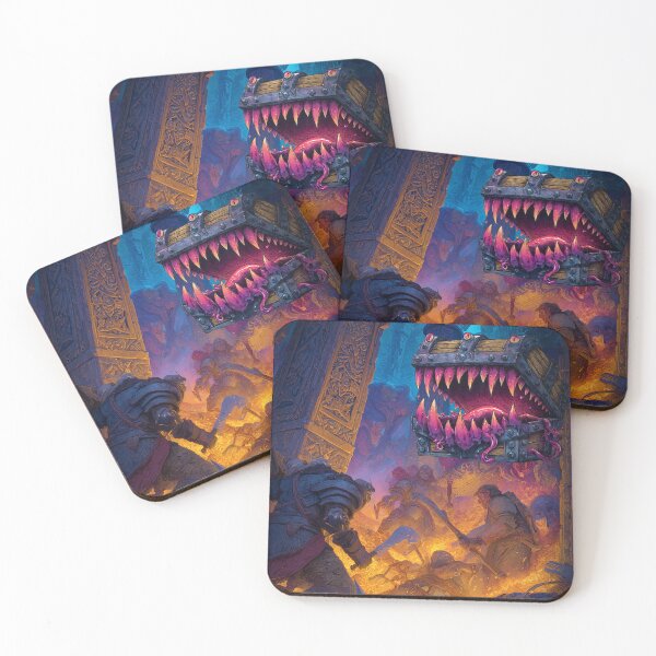 Item preview, Mimic Mayhem in the Golden Vault designed and sold by ArgentoArt.