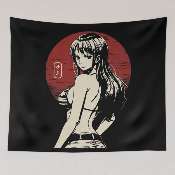 Item preview, Nami Windswept Sunset designed and sold by MadShroomPrints.