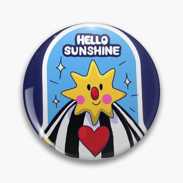 Item preview, Hello sunshine - happy sun designed and sold by Sunshell.art.