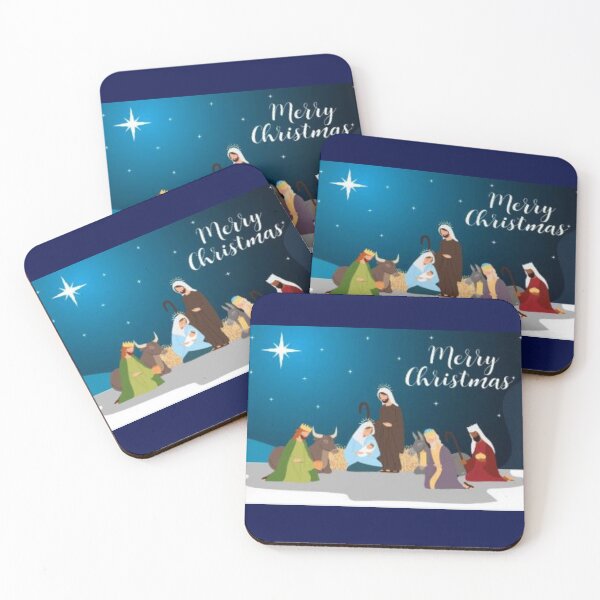 Item preview, Jesus Christmas Nativity  Design Happy Christmas designed and sold by bartink.co.