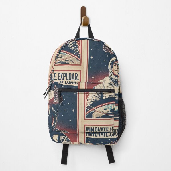 Item preview, Innovate. Create. Explore. Astronaut Hope Poster. designed and sold by HoopeStylee.