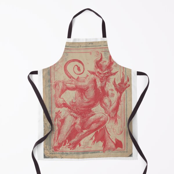 Item preview, Vintage Krampus Card designed and sold by MendaciousMina.