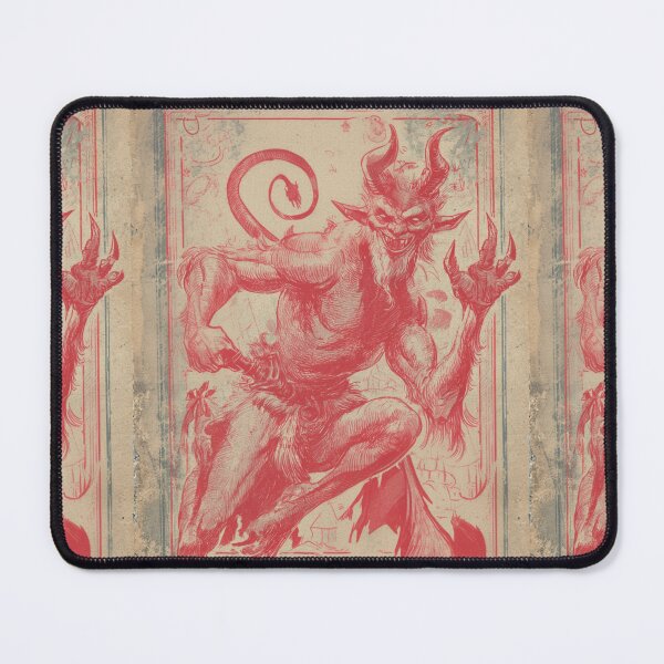 Item preview, Vintage Krampus Card designed and sold by MendaciousMina.