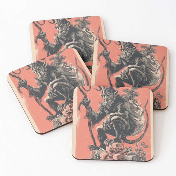 Item preview, Vintage Krampus Card designed and sold by MendaciousMina.