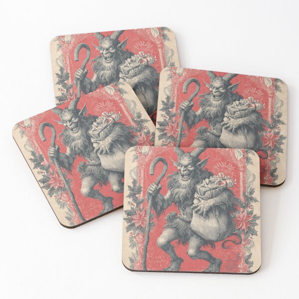 Item preview, Vintage Krampus Card designed and sold by MendaciousMina.