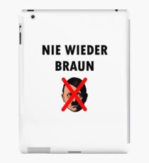 NEVER AGAIN BRAN iPad Case/Skin