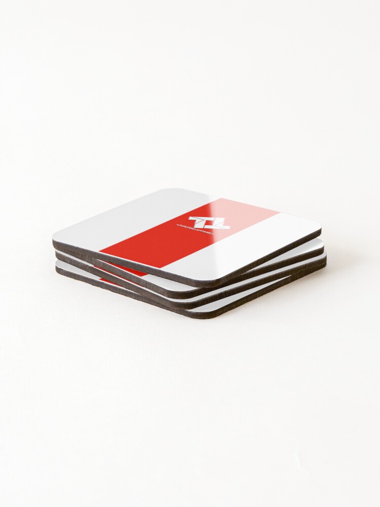 Thumbnail 4 of 5, Coasters (Set of 4), Type two Red Label designed and sold by TypeTwo.