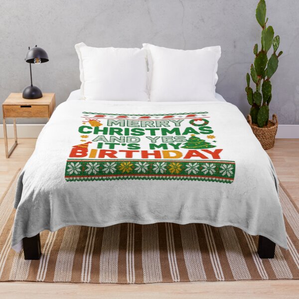 Item preview, Xmas Birthday — Holiday Christmas Birthday Quote designed and sold by artcultreone.