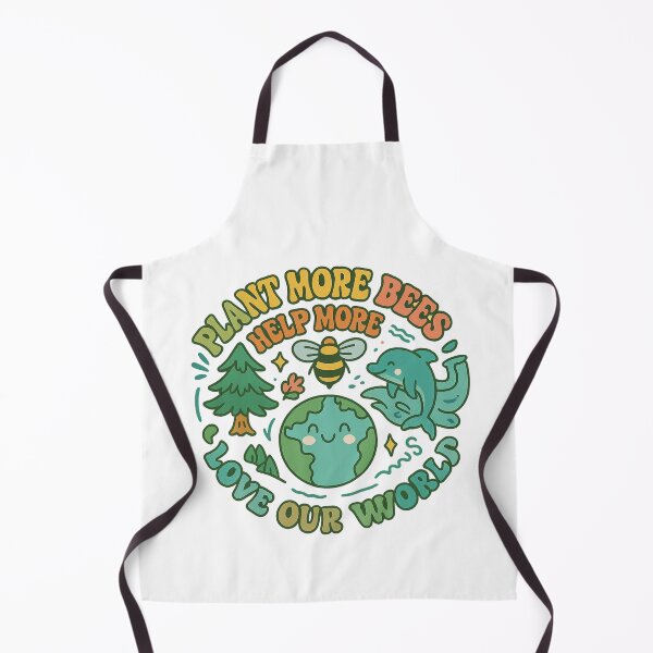 Item preview, Plant More Bees Love Our World — Nature Message designed and sold by artcultreone.