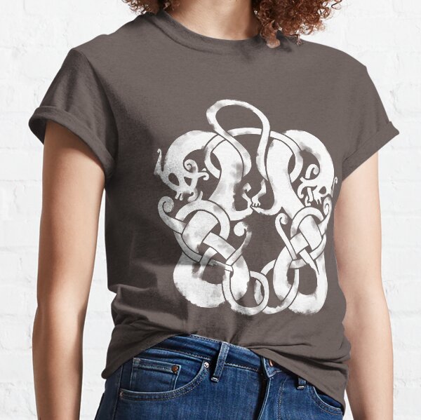 Twin Norse Dragons Classic T-Shirt