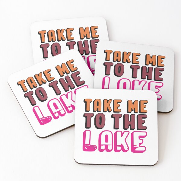 Item preview, Take Me to the Lake — Outdoor Quote designed and sold by artcultreone.