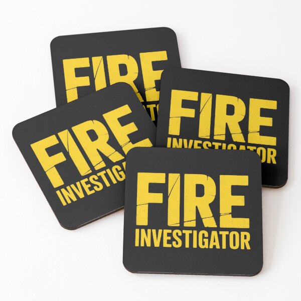 Item preview, Fire Investigator - Arson Investigation - Cool Distressed designed and sold by EntroRhim.
